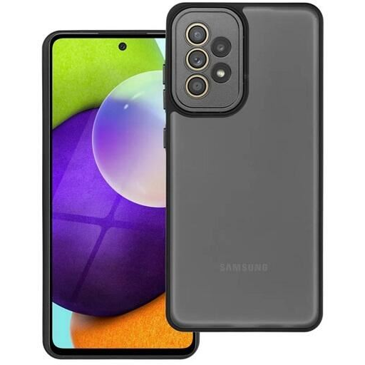 Gigapack Samsung Galaxy A52s 5G (SM-A528) szilikon tok akril hátlappal fekete (GP-153332) (GP-153332)