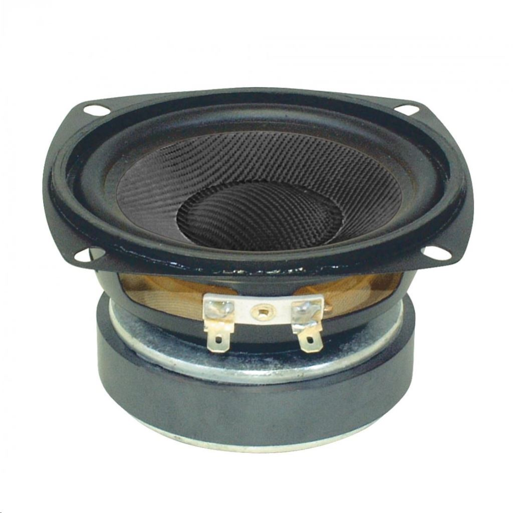 Somogyi SBX 1010/BK mélyközépsugárzó kevlár 100mm 8ohm 50W /db (SBX 1010/BK)