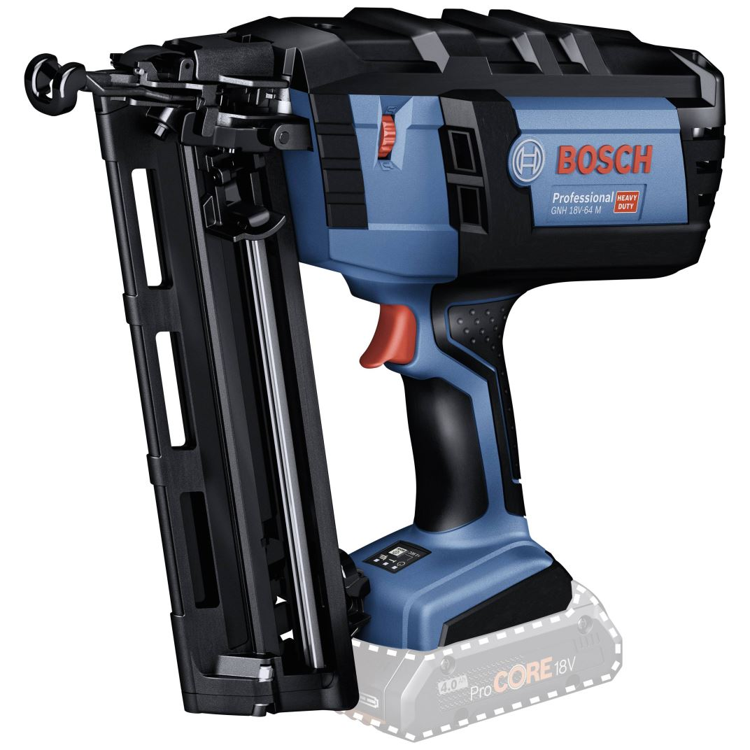 Bosch Professional GNH 18V-64 M akkus szögbelövő akkumulátor nélkül (0601481000) (0601481000)