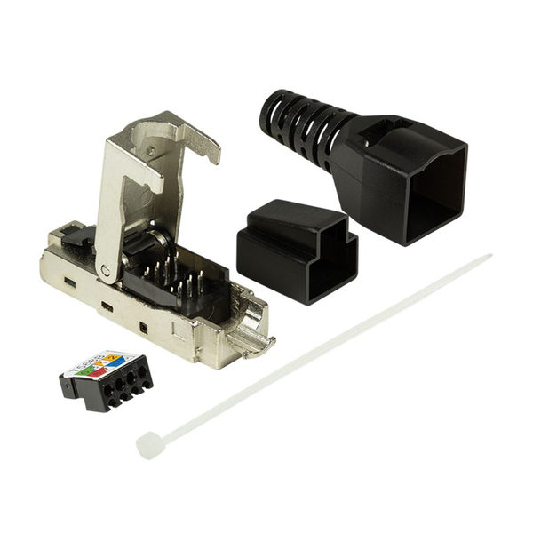LogiLink MP0044 cavo di collegamento RJ-45 Acciaio inox