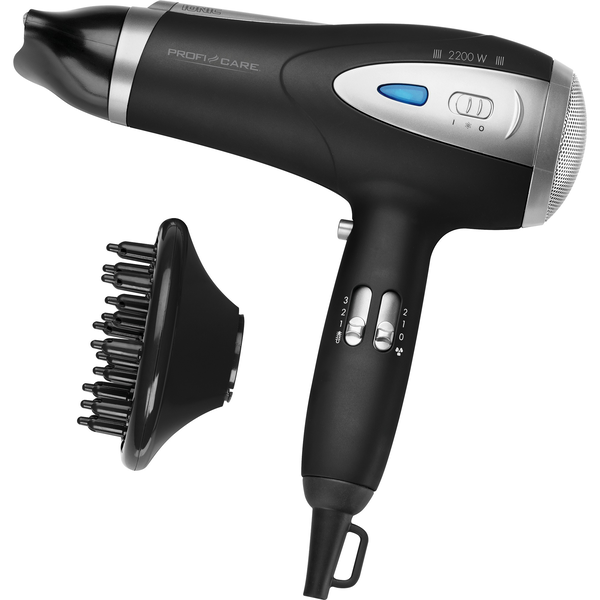 Secador De Pelo Profesional Proficare 2200w Negro Pc-htd 3113