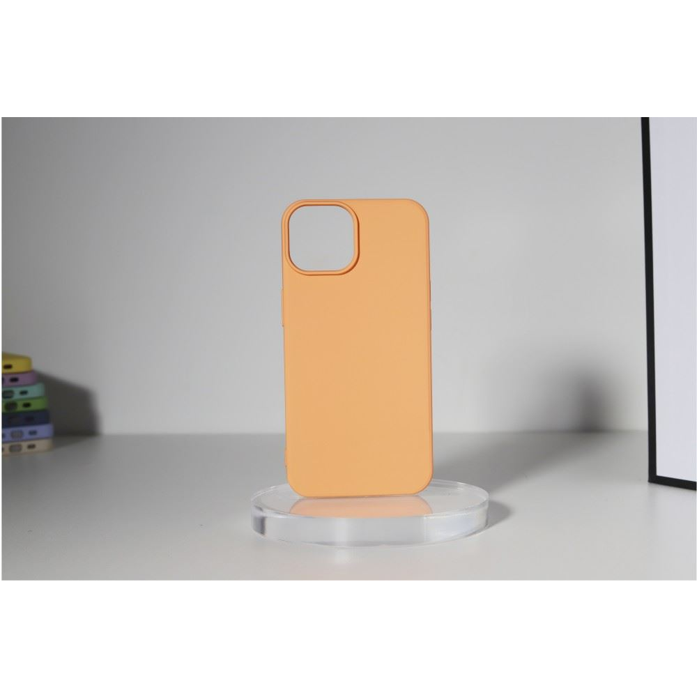 Cellect Premium iPhone14 Pro Max szilikon tok narancssárga (CEL-PREM-IPH1467PM-O) (CEL-PREM-IPH1467PM-O)