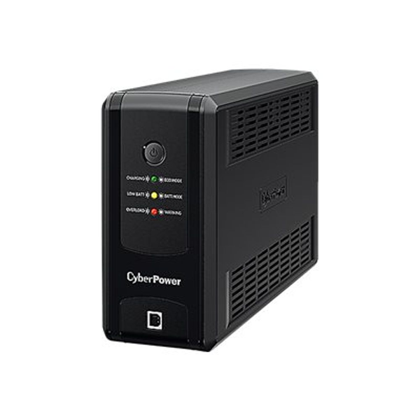 CyberPower UT850EG UPS-enhed Interaktivt indgangsstik 0,85 kVA 425 W 4 AC stikkontakt(er)