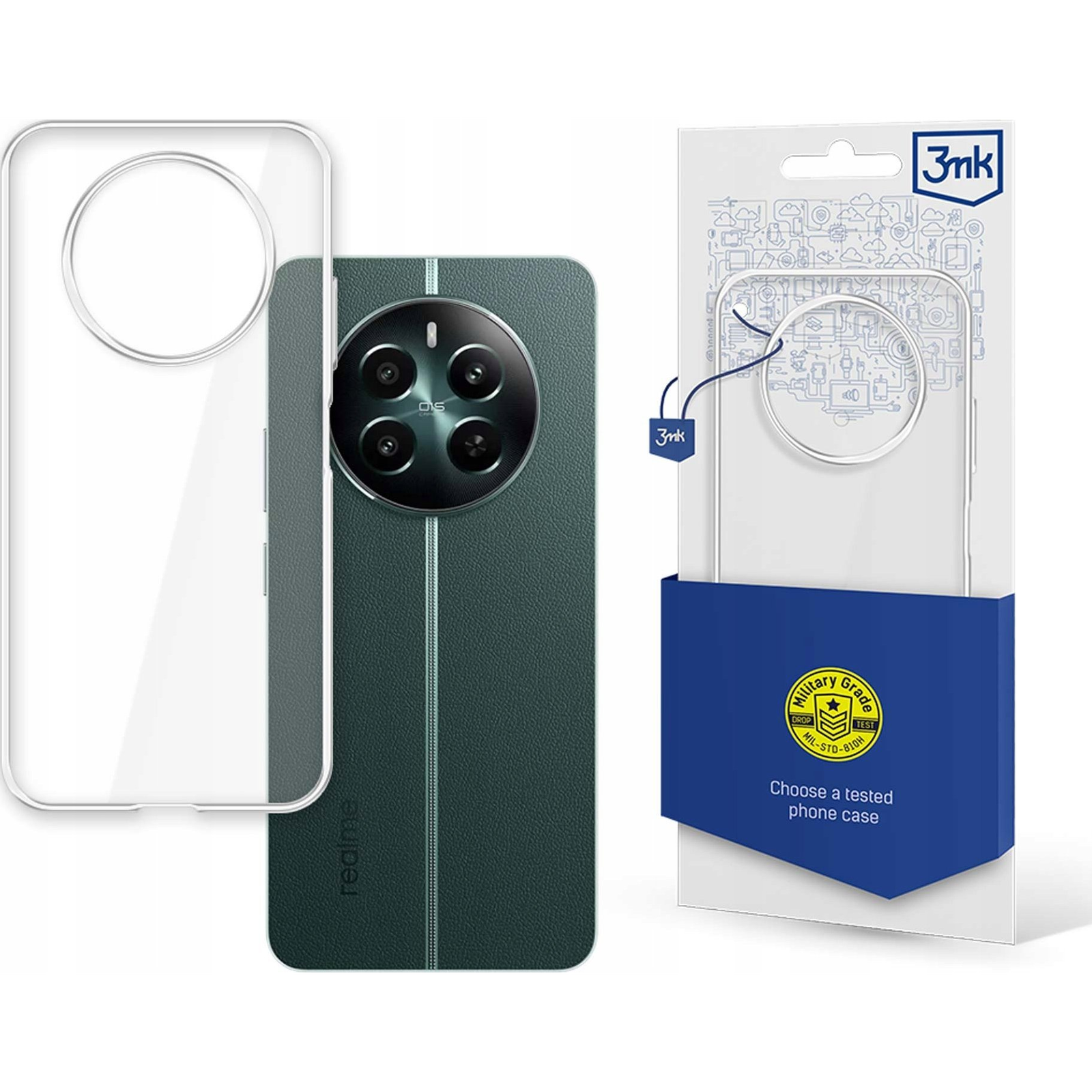 3mk Átlátszó Telefontok Realme 12+ 5G (3MK5955)