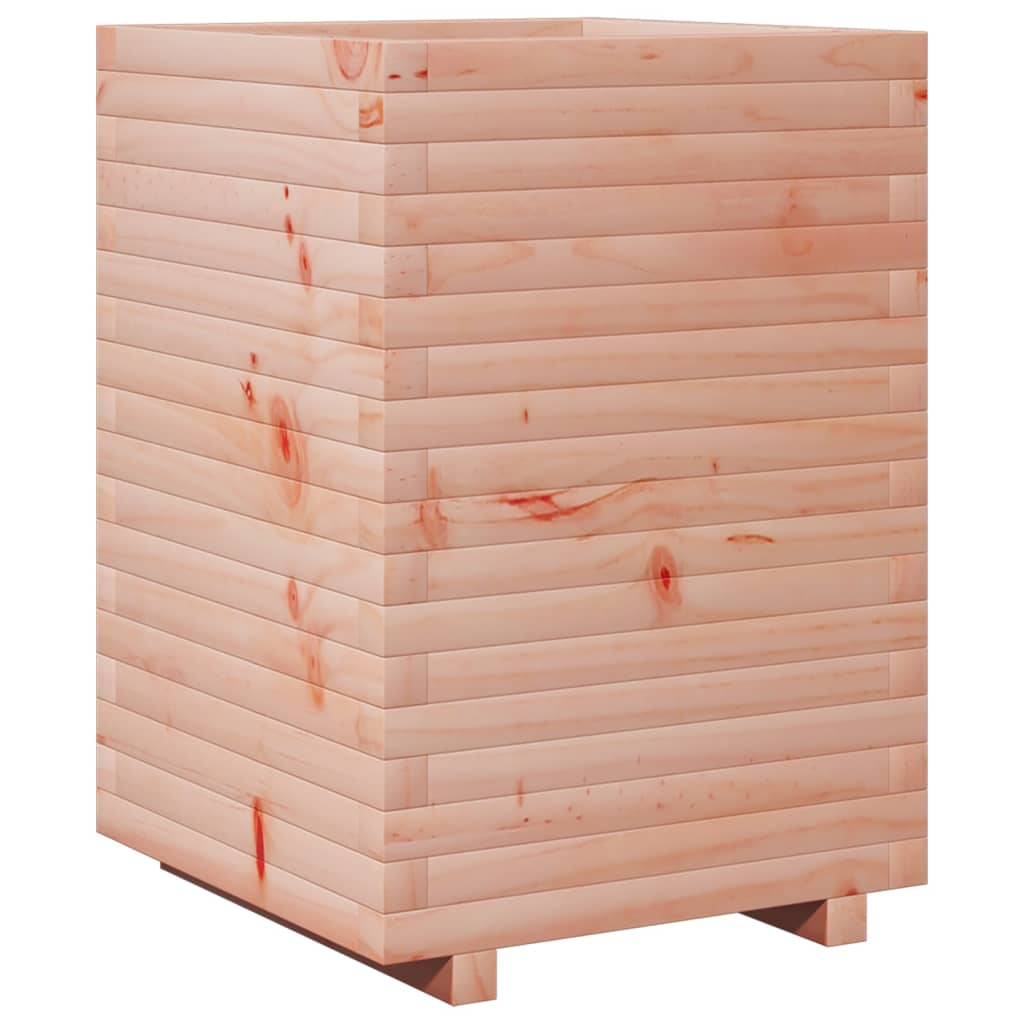 tömör duglászfenyő kerti virágláda 50x50x72 cm (3282612)