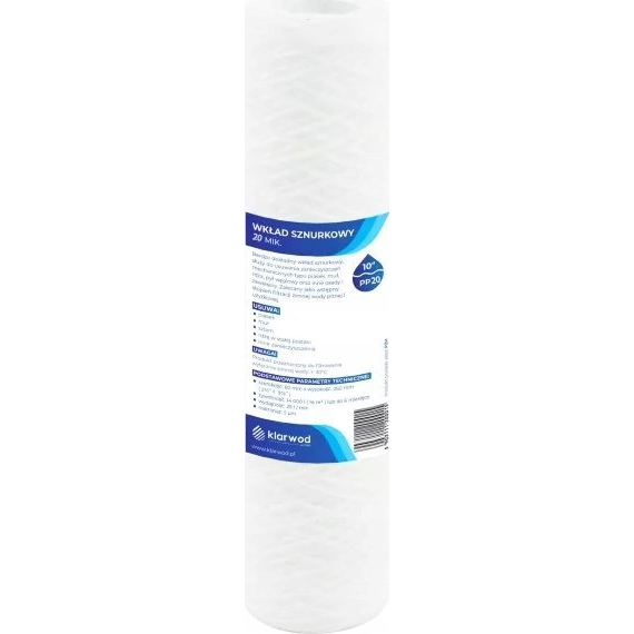Wkład sznurkowo-polipropylenowy 10 20 mikron