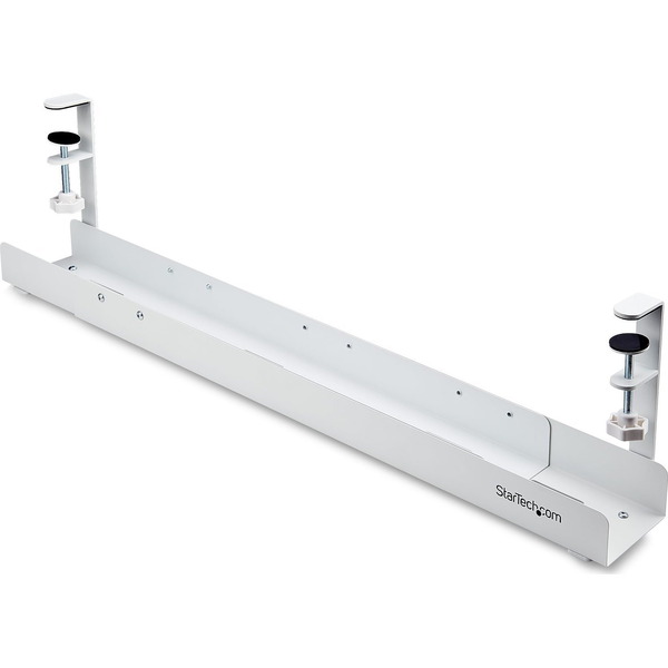 StarTech.com CALW-DESK-CABLE-TRAY kabelorganisator Skrivebord Kabelbakke Hvid 1 stk