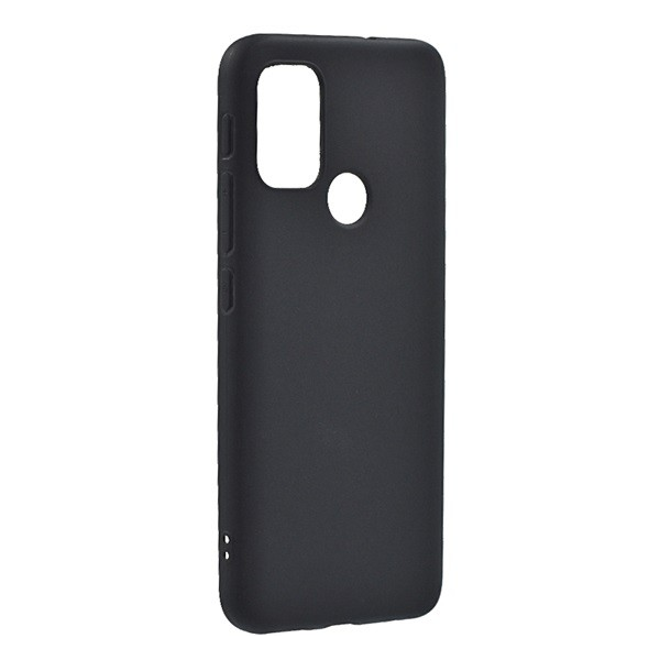 Szilikon telefonvédő (matt) FEKETE [Motorola Moto G10 (XT2127)]