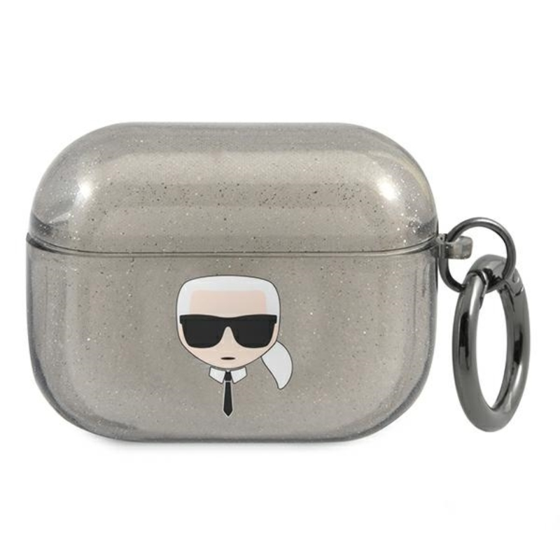 Karl Lagerfeld Karl Head AirPods Pro tok - Szürke (KLAPUKHGK)