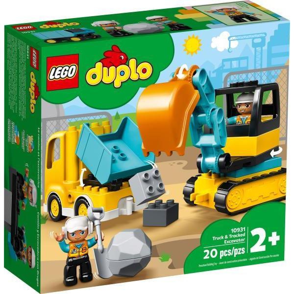 LEGO Duplo 10931 náklaďák a pásový bagr (10931)