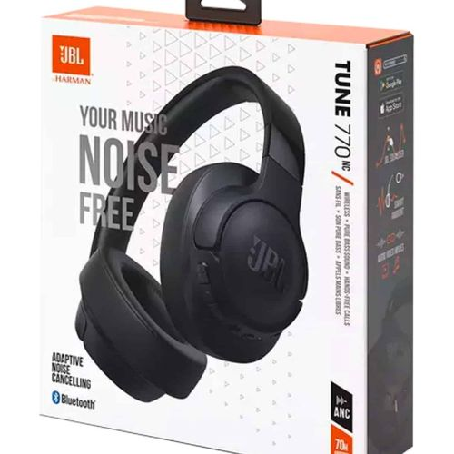 JBL Tune 770NC Bluetooth Vezeték Nélküli Fejhallgató Fekete