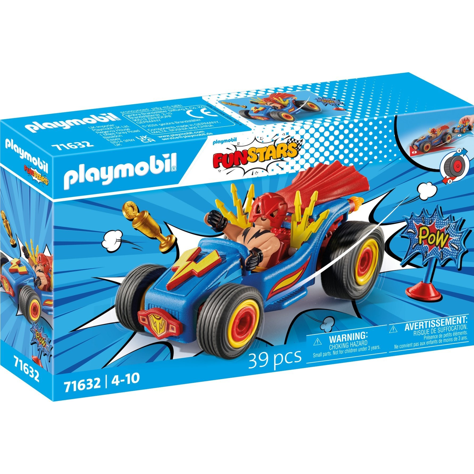 Playmobil 71632 FUNSTARS - Dühöngő birkózó járgánnyal (71632)