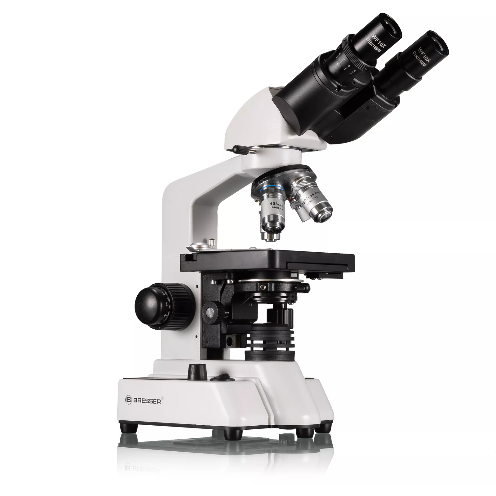 Bresser Bino Researcher II 40-1000x Binokuláris Mikroszkóp (5722100)