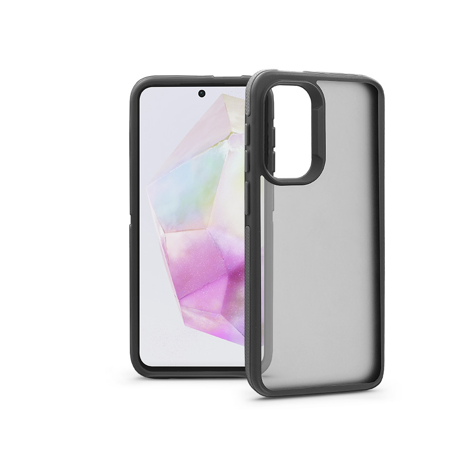 Haffner Neo szilikon tok - Samsung SM-A366 Galaxy A36 5G - fekete (HF355684)