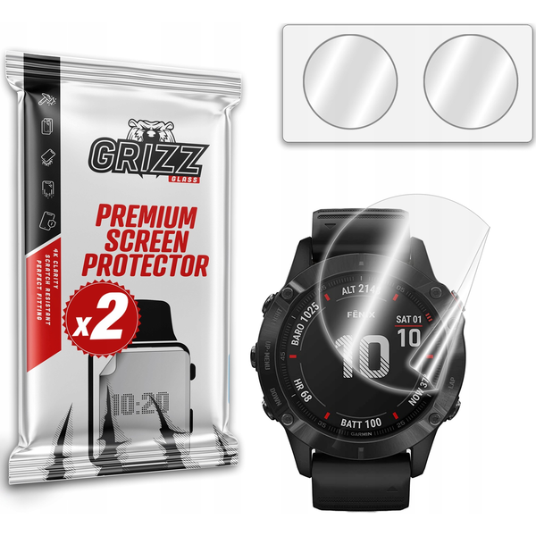  GrizzGlass Folia ceramiczna GrizzGlass CeramicFilm do Garmin Fenix 6x / 6x Pro