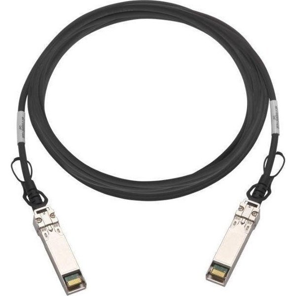 QNAP CAB-DAC15M-Q28B4 InfiniBand og fiberoptisk kabel 1,5 m QSFP28 Sort