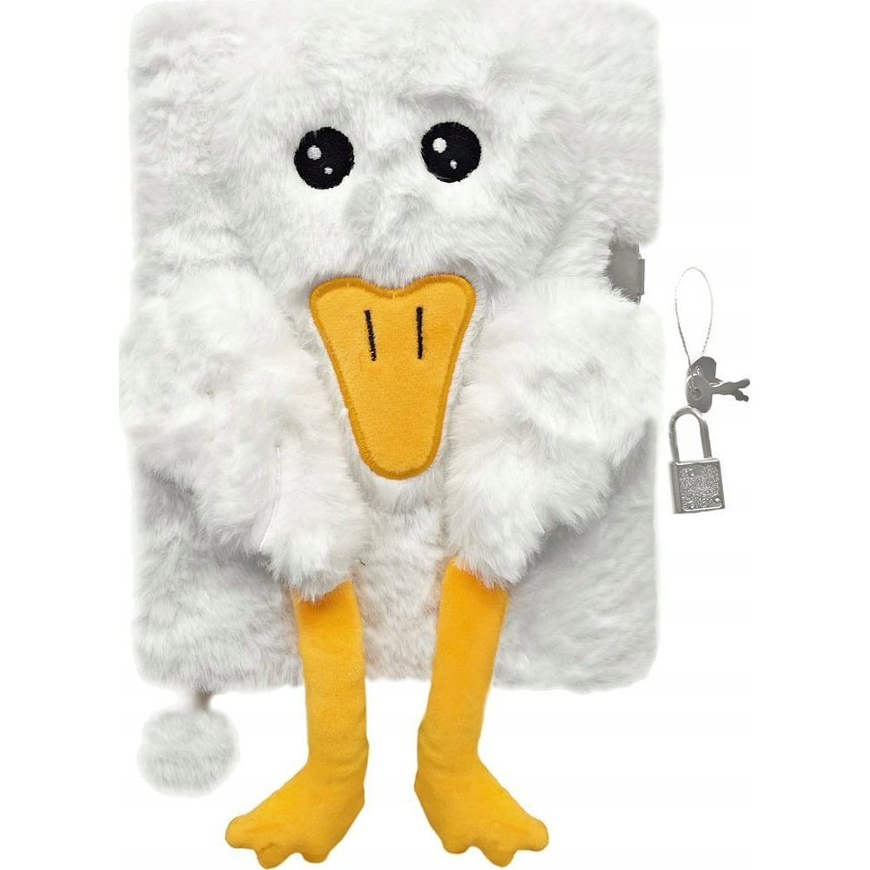 Libás 3D Szőrmés Kulcsos Napló - A/5 - 96 Lapos 669040 (5903235669040)