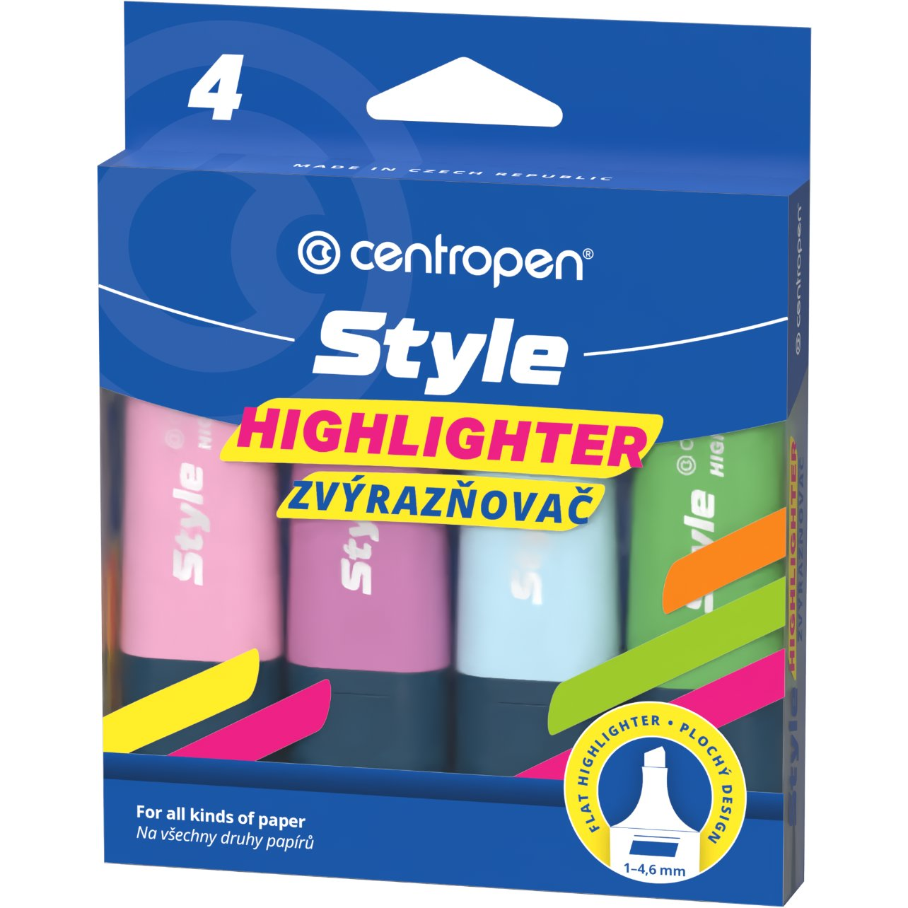 CENTROPEN 6252 STYLE SOFT - 4 darabos kiszerelés (462520406)