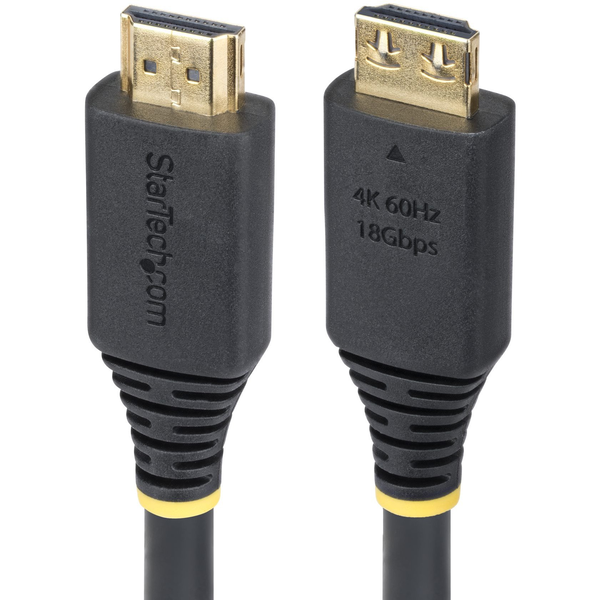 StarTech.com HDMI2-CABLE-GRIP-15F HDMI-kabel 4,5 m HDMI Type A (Standard) Sort