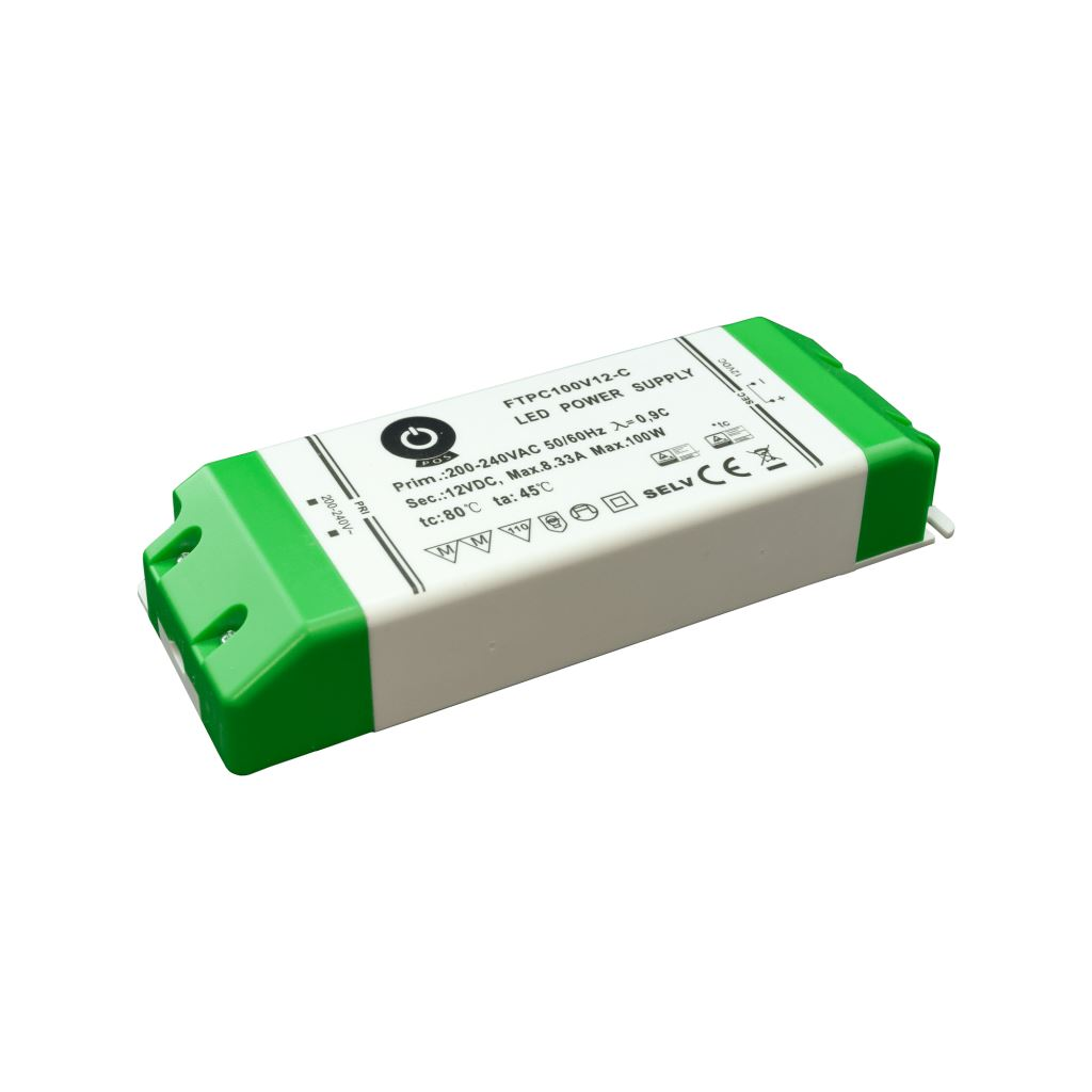 POS Power FTPC100V12-C 12V/8.33A 100W IP20 LED tápegység (FTPC100V12-C)