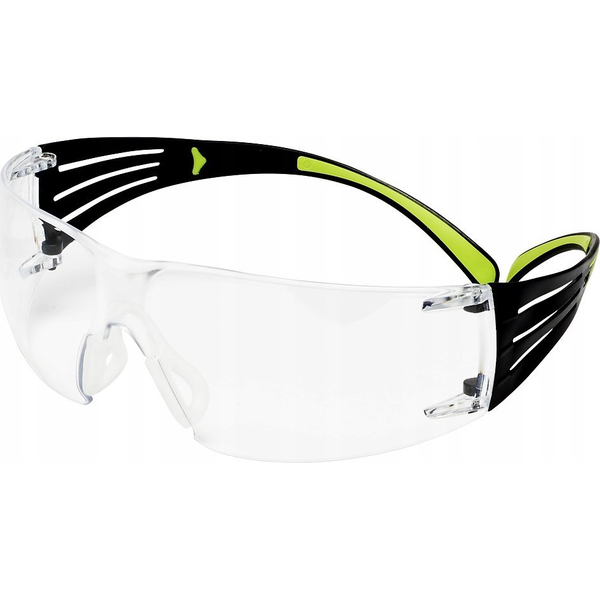 3M SF4000CC1 ochranné okuliare Bezpečnostné okuliare Plast Čierna, Zelená