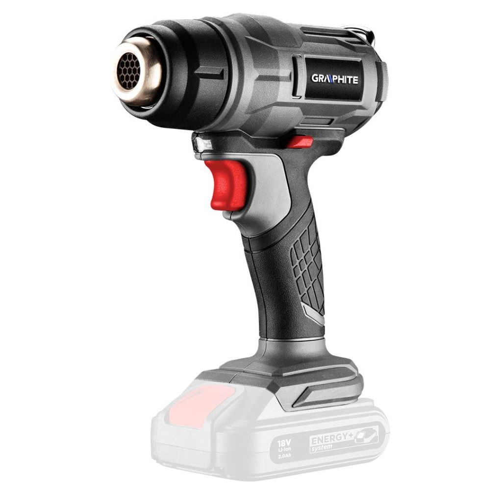 Graphite 58G082 akkus hőlégfúvó Energy+ 18V, akku nélkül (58G082)