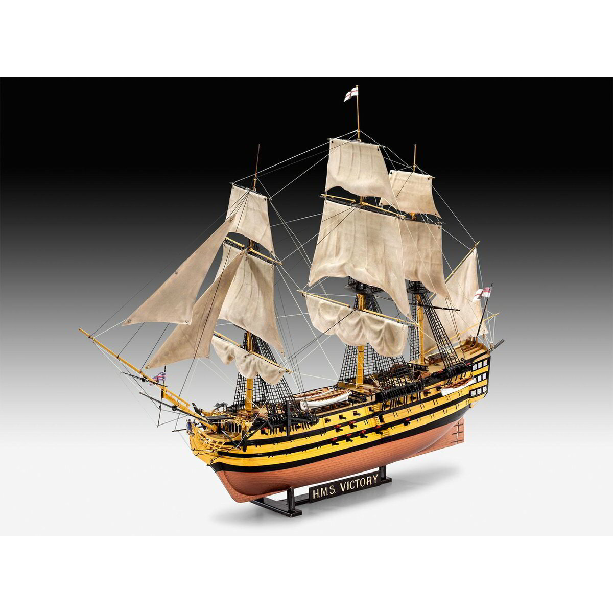 Revell Trafalgari csata hajó műanyag modell (1:225) (MR-5767)