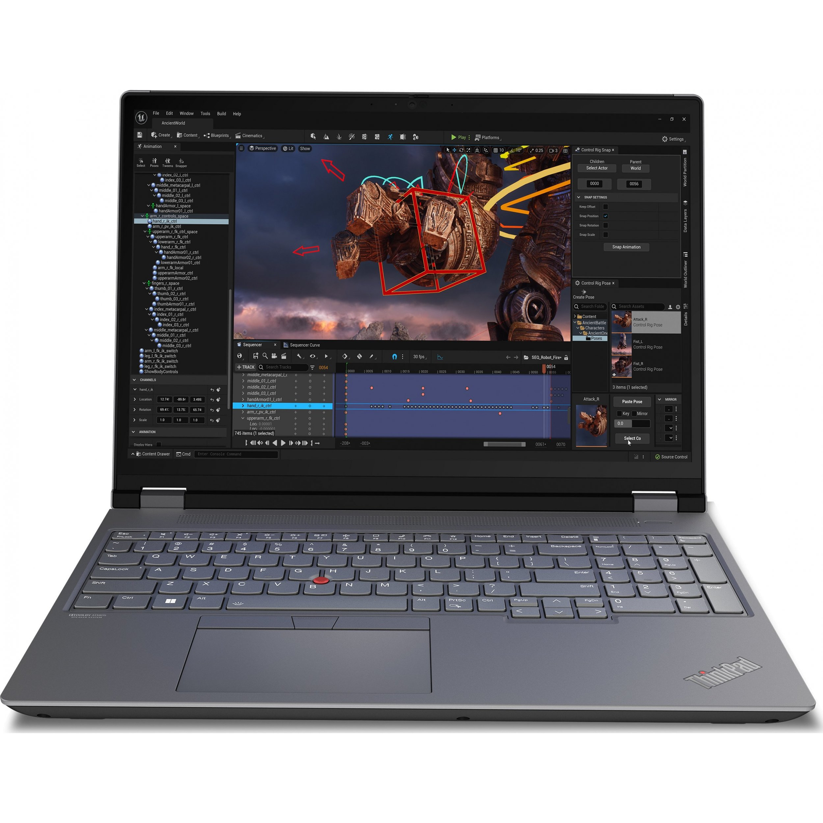 Lenovo ThinkPad P16 Intel® Core i7 i7-14700HX Mobil munkaállomás 40,6 cm (16