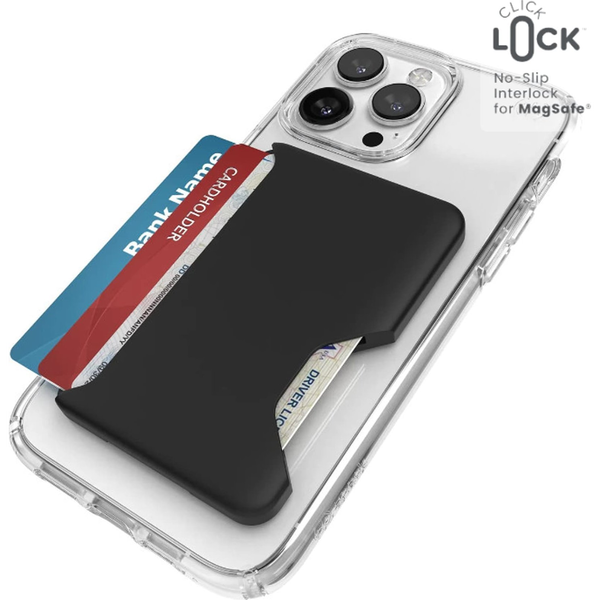 Speck ClickLock Wallet funda para teléfono móvil Negro