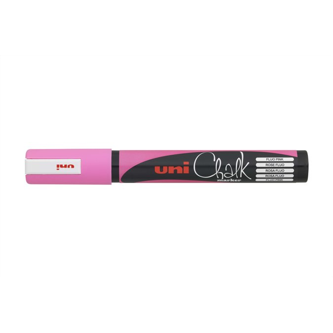 Uni PWE-5M 1.8-2.5mm Krétamarker - Fluor rózsaszín (PWE-5M F.PINK)