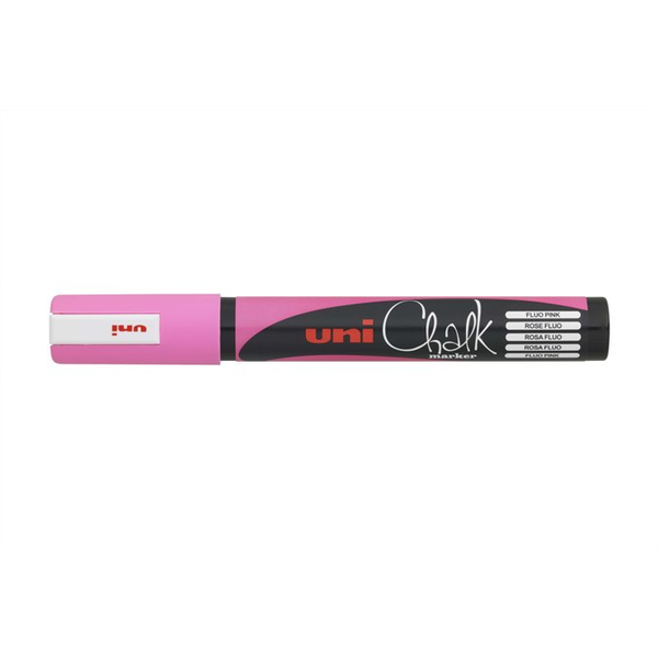 Uni PWE-5M 1.8-2.5mm Krétamarker - Fluor rózsaszín