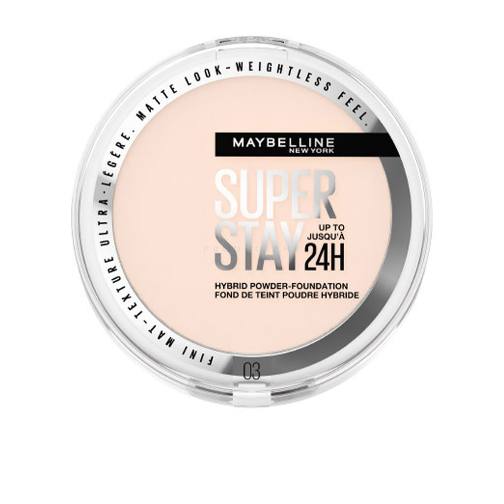 MAYBELLINE NEW YORK SuperStay 24H Hybrid Powder-Foundation 03, 9 g (3600531666583)