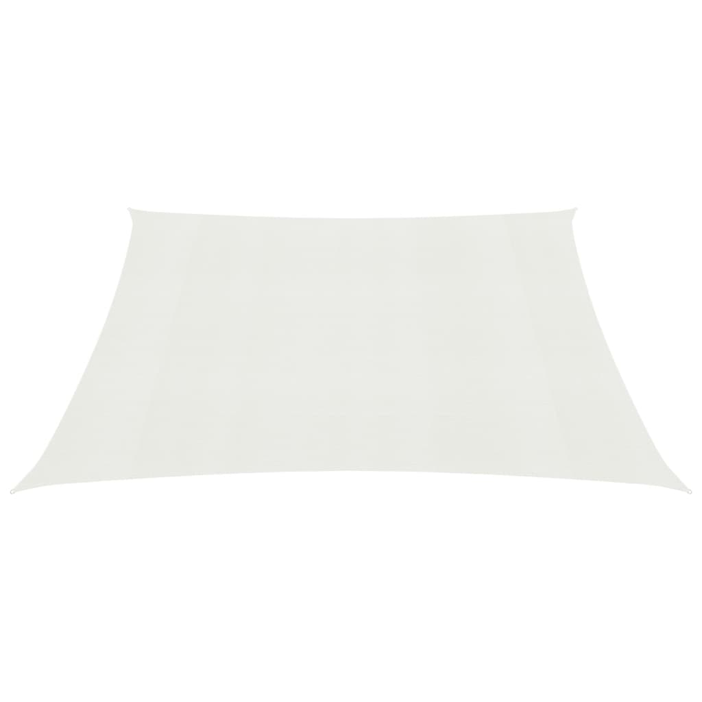 fehér HDPE napvitorla 160 g/m² 2,5 x 2,5 m (311218)