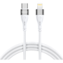Wozinsky WSTCL2 Type-C-Lightning Kábel PD 30W 2 m-Fehér