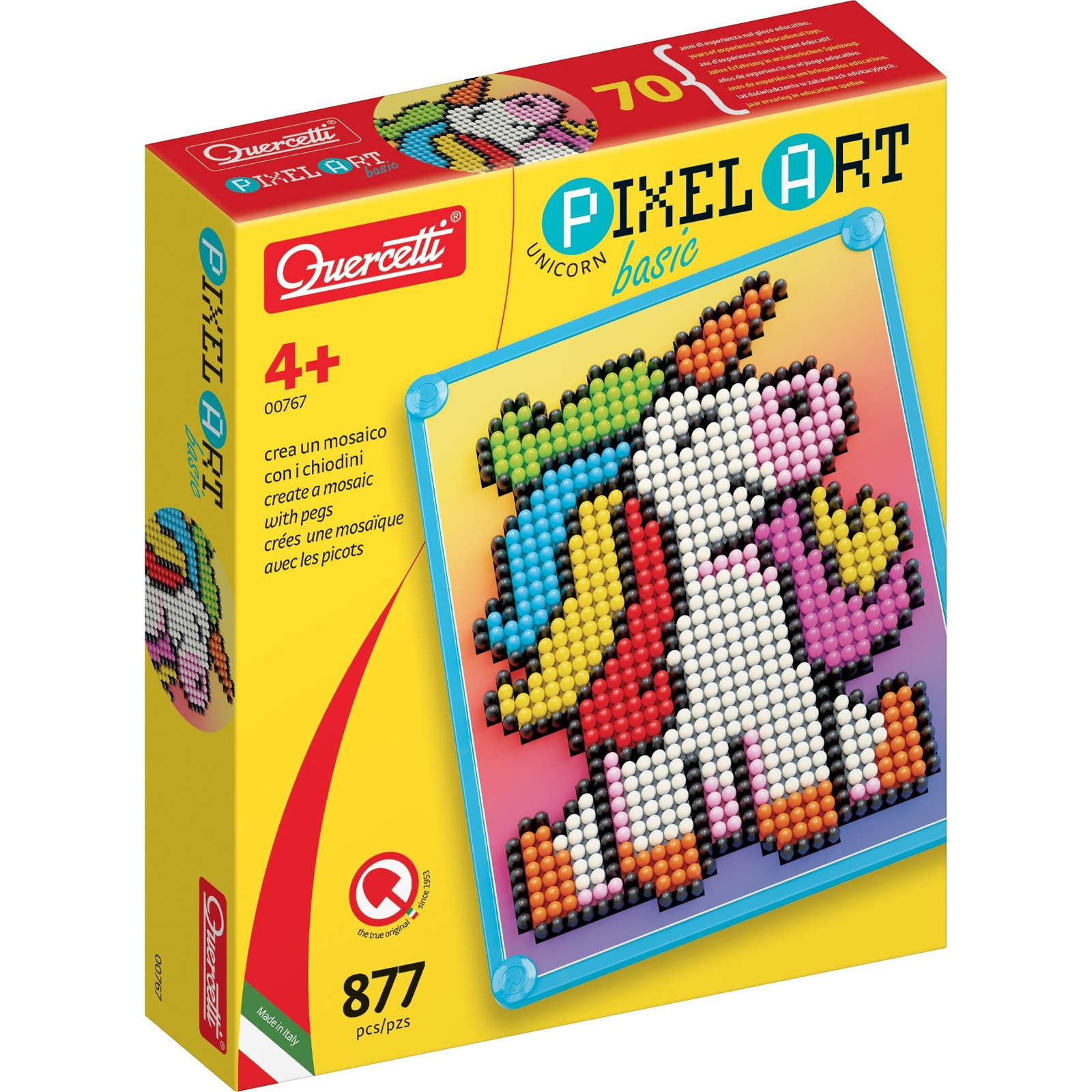 Quercetti Pixel Art Unikornis Pötyi (040-0767)