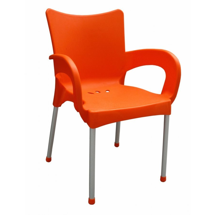 MEGAPLAST SMART műanyag, AL láb, narancsszínű (146000012)