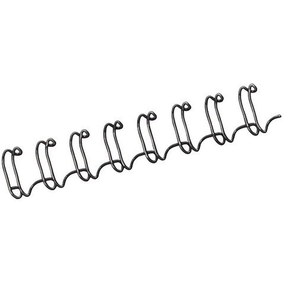 Fellowes 101-120 laphoz 14mm fémspirál fekete (53277) (Fellowes53277)