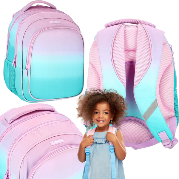 Starpak Ergonomikus Iskolatáska - Ombre Mermaid