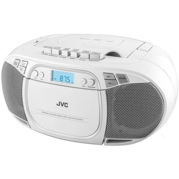 JVC RC-E451W hordozható CD-s rádiómagnó fehér