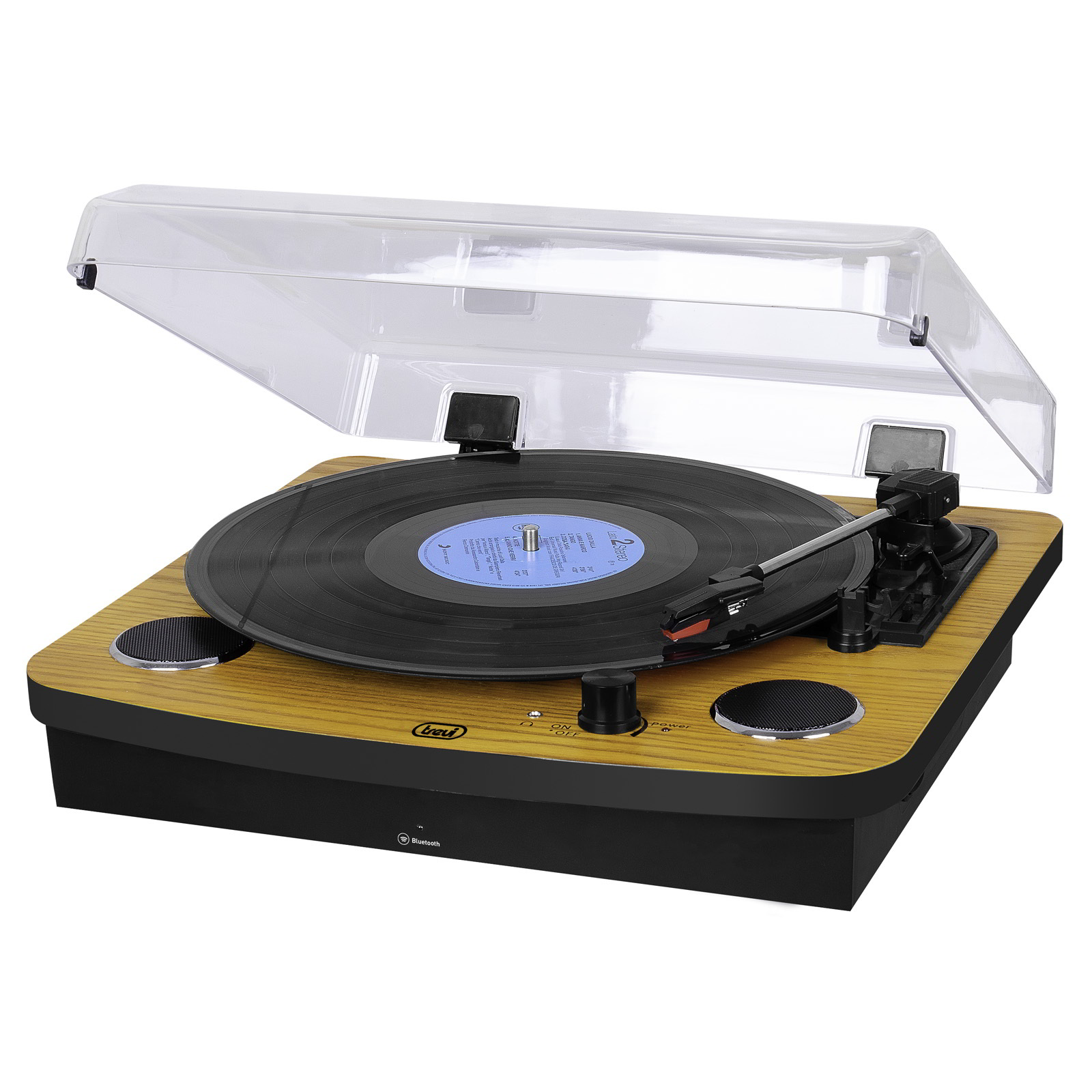 Trevi TT 1022 BT Lemezjátszó - Barna (TT 1022 BT WOODEN)