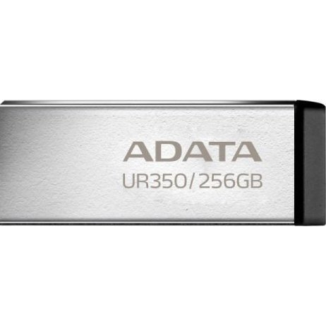 ADATA UR350 USB-nøgle 256 GB USB Type-A 3.2 Gen 1 (3.1 Gen 1) Sort, Sølv