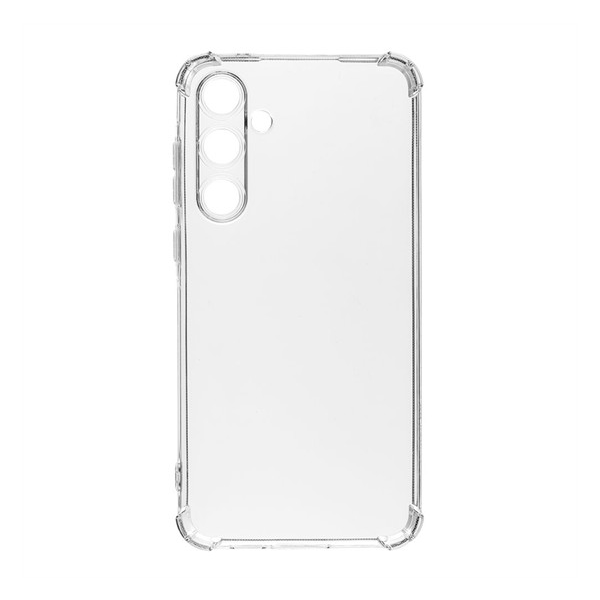 Samsung Galaxy A55 5G SM-A556B, Szilikon tok, légpárnás sarok, Tactical TPU Plyo, átlátszó (S93000)