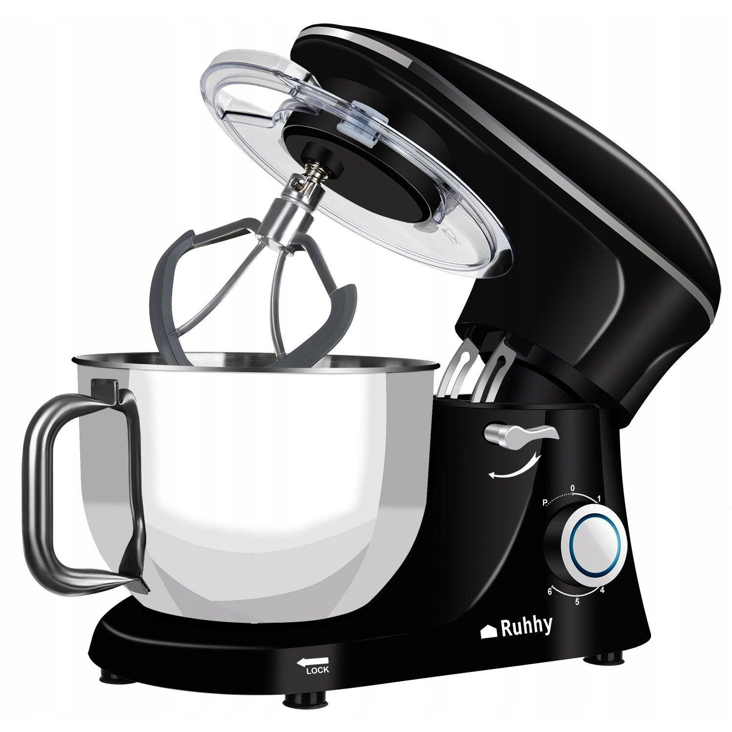 Ruhhy 16745 Konyhai robotgép 2200 W, 6,2 l, fekete (33291)