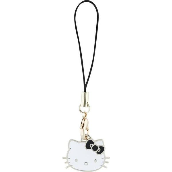 Hello Kitty medál HKCPMKHK telefonszíj fekete Charm Kitty Head