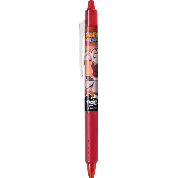 Pilot FriXion Clicker 0,7 NARUTO Limited Edition piros rollerirón (BLRT-FR7NRT-R)