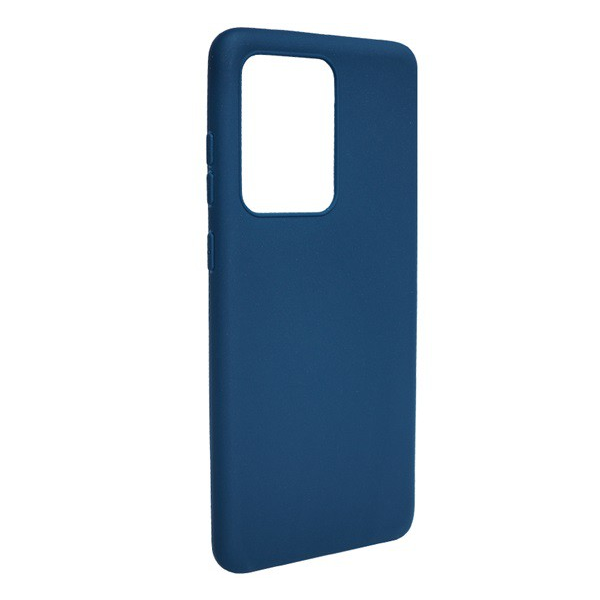 Szilikon telefonvédő (matt) SÖTÉTKÉK [Samsung Galaxy S20 Ultra 5G (SM-G988B)] (5996457946136)