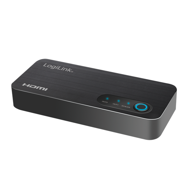 Rozdeľovač HDMI LogiLink 1x2 4K UHD, podporuje HDCP, HDR, CEC, 60 Hz
