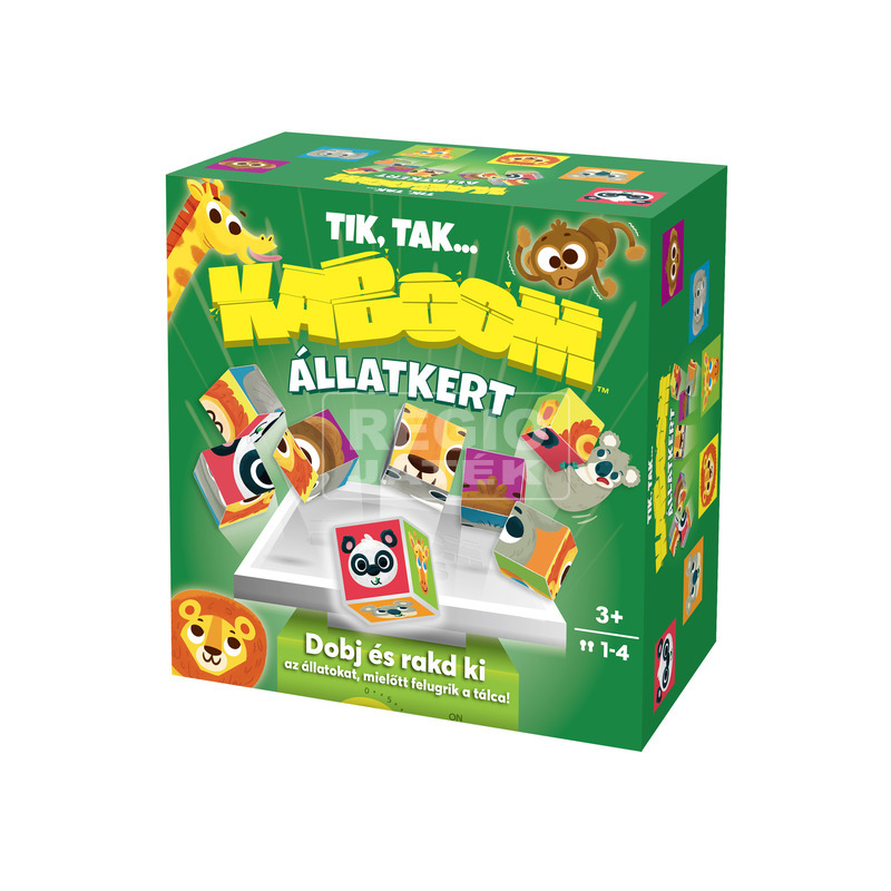 Kaboom állatkert fejlesztő logikai társasjáték (10284)