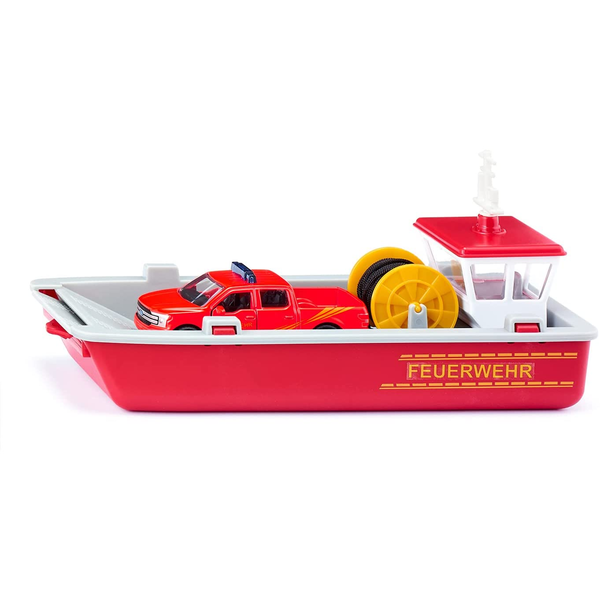 Siku Fire Brigade working boat Модел на пожарна лодка Предварително сглобен 1:50