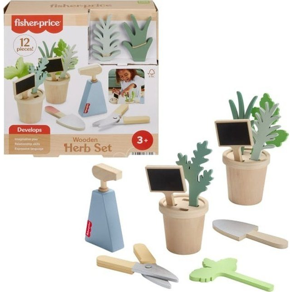 Fisher-Price Wooden Herb Set